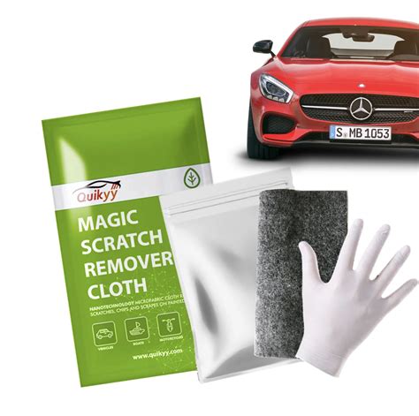 Magic cloth to remove sratches from car